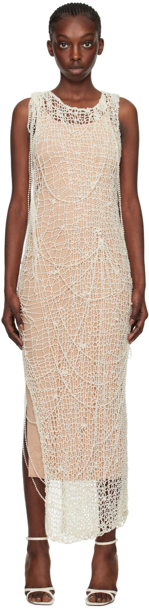 Sportmax White Layered Maxi...