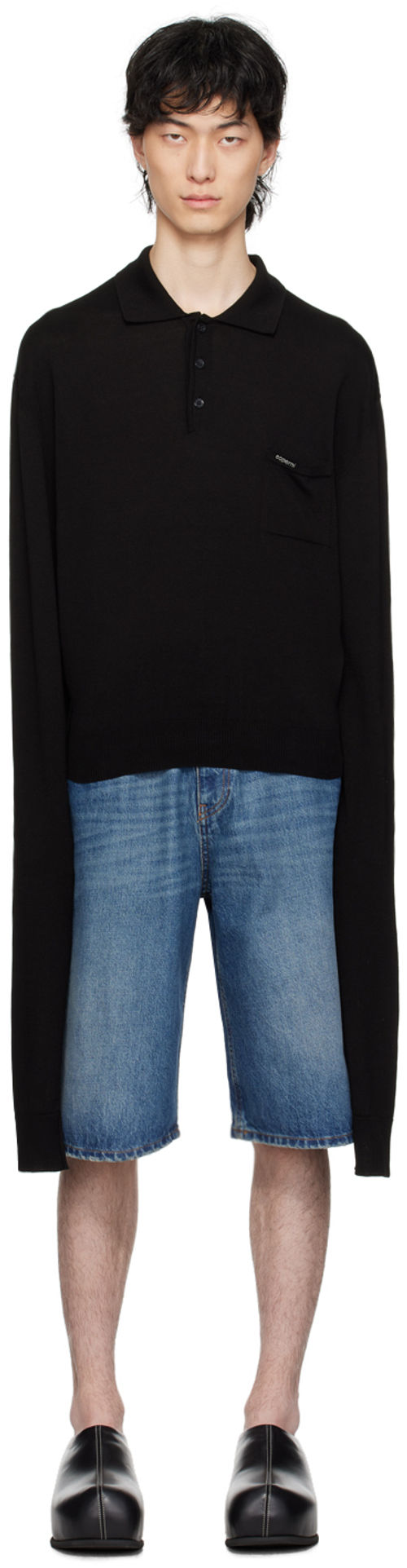 Coperni Black Knotted Sleeves...