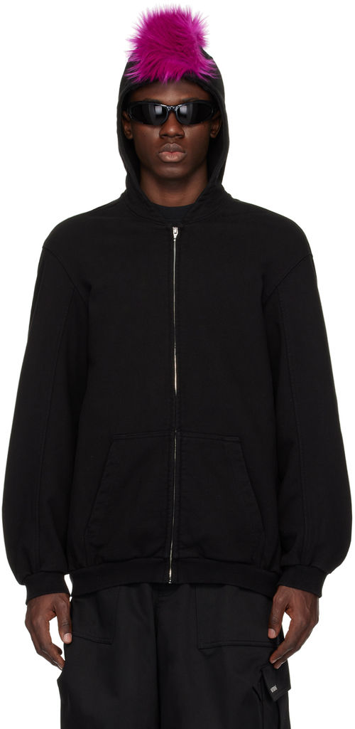 We11done Black Zip-Up...