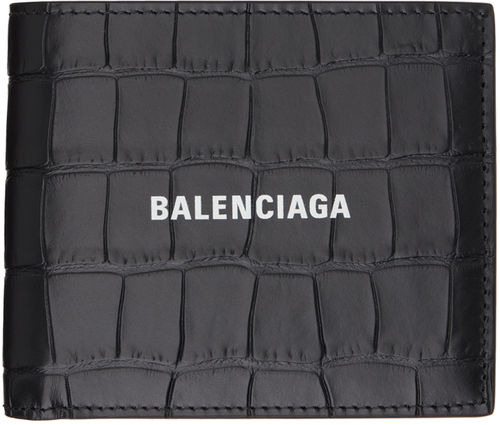 Balenciaga Black Bifold Wallet