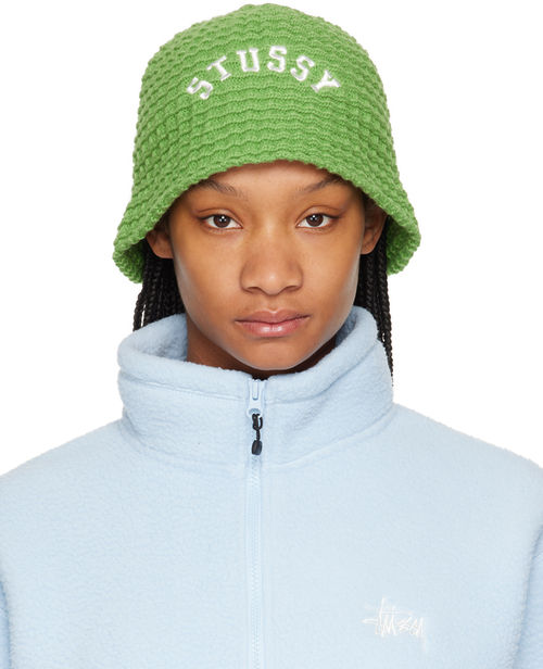 Stüssy Green Waffle Knit...