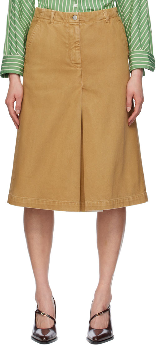 Dries Van Noten Beige Pleated...