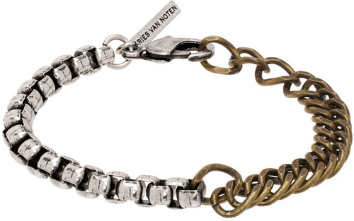 Dries Van Noten Silver Chain...