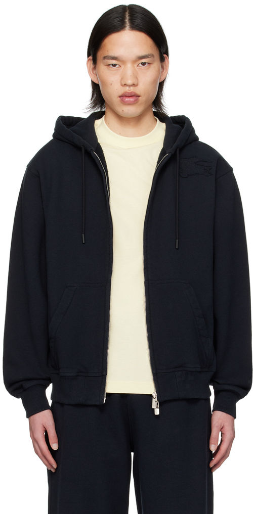 Burberry Black Zip Hoodie