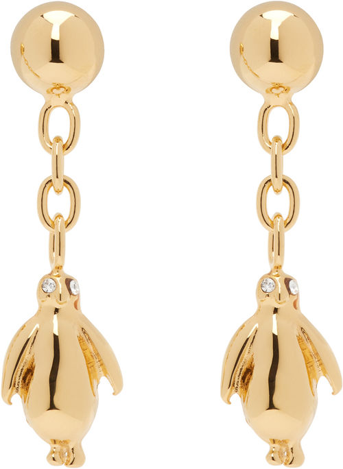 Marni Gold Charm Earrings