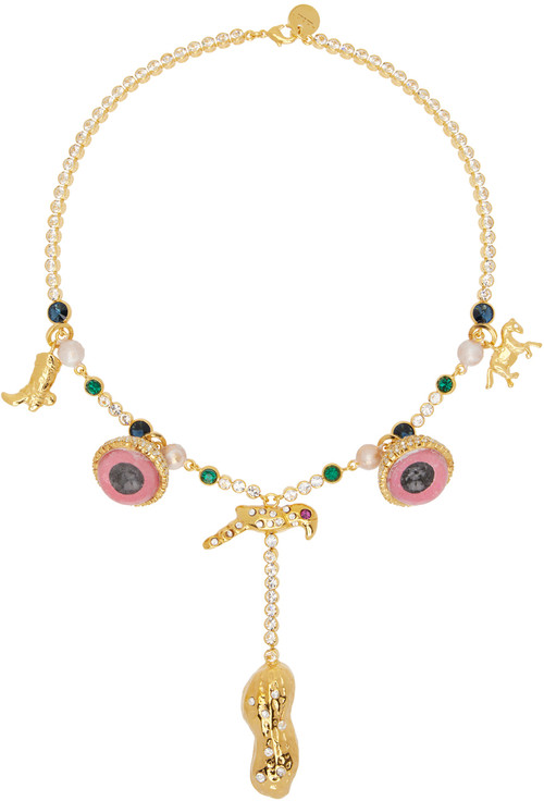 Marni Gold Charm Necklace