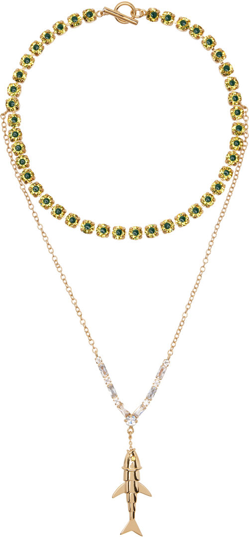 Marni Gold Charm Necklace