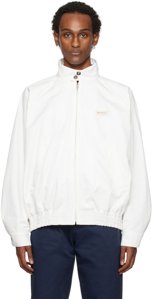 Marni White Oversized Jacket