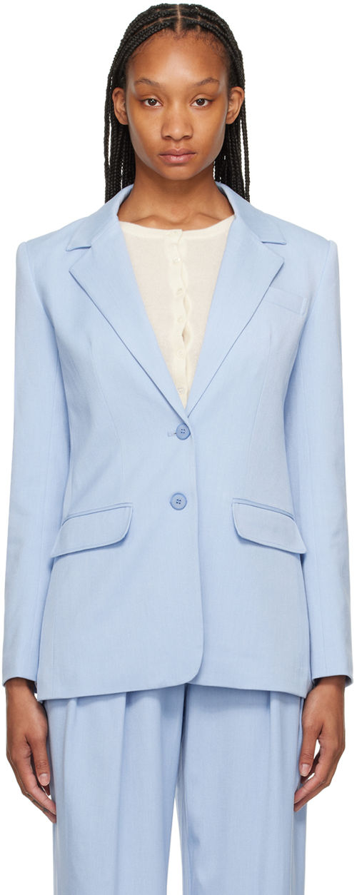 Staud Blue City Blazer