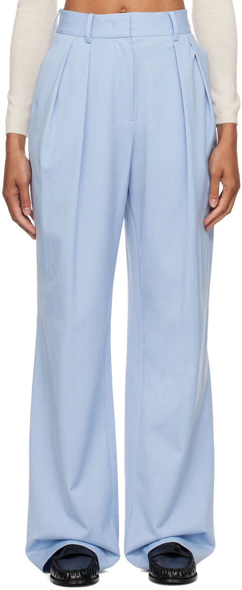 Staud Blue Luisa Trousers