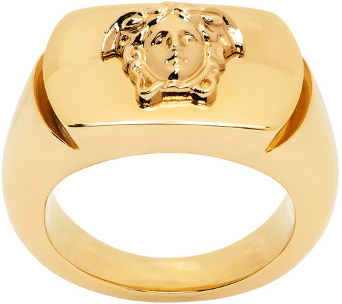 Versace Gold Medusa Ring