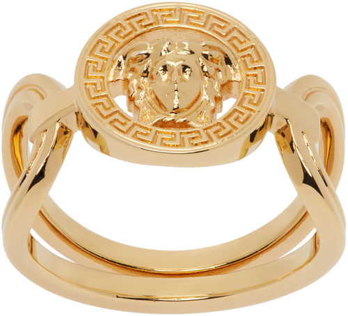 Versace Gold Medusa '95 Ring