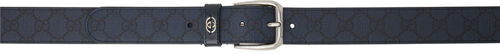 Gucci Navy GG Belt