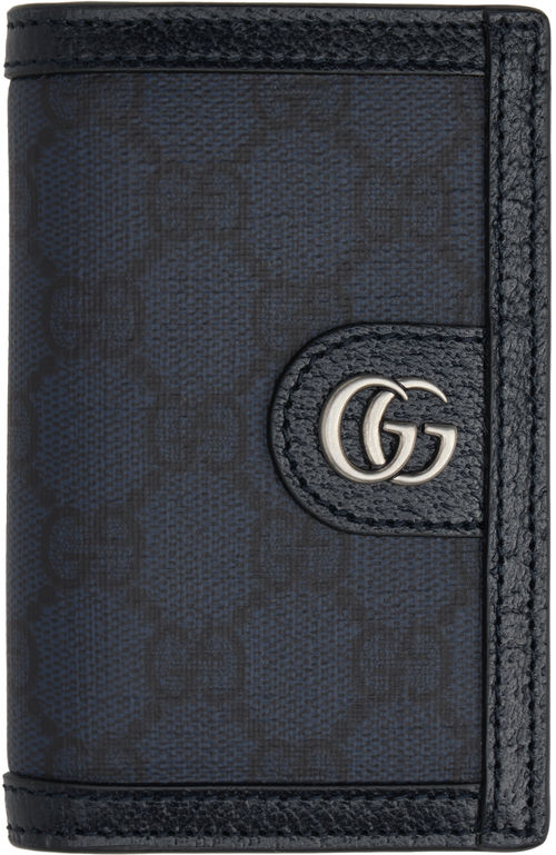 Gucci Navy Ophidia Wallet