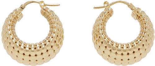 JW Anderson Gold Bubble Hoop...