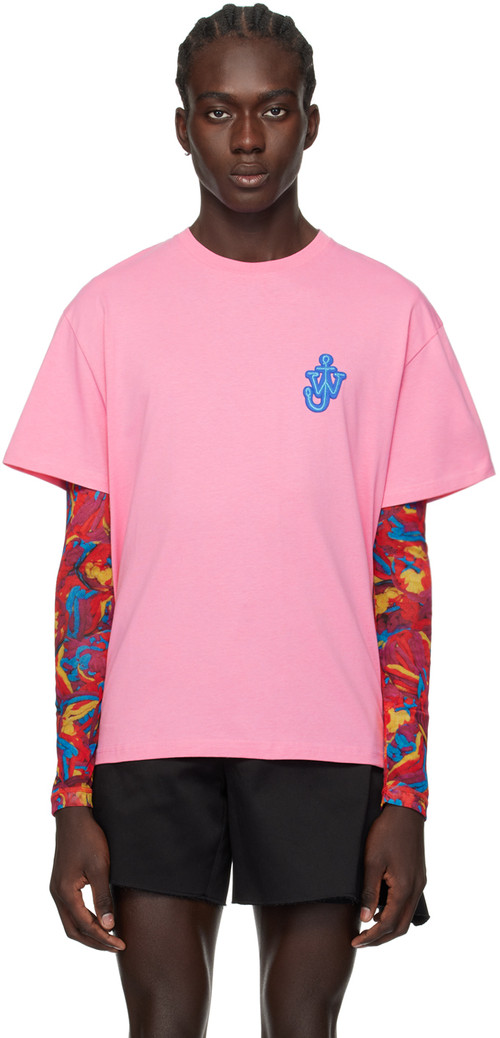 JW Anderson Pink Anchor Patch...