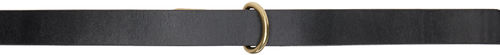 AURALEE Black Leather Belt