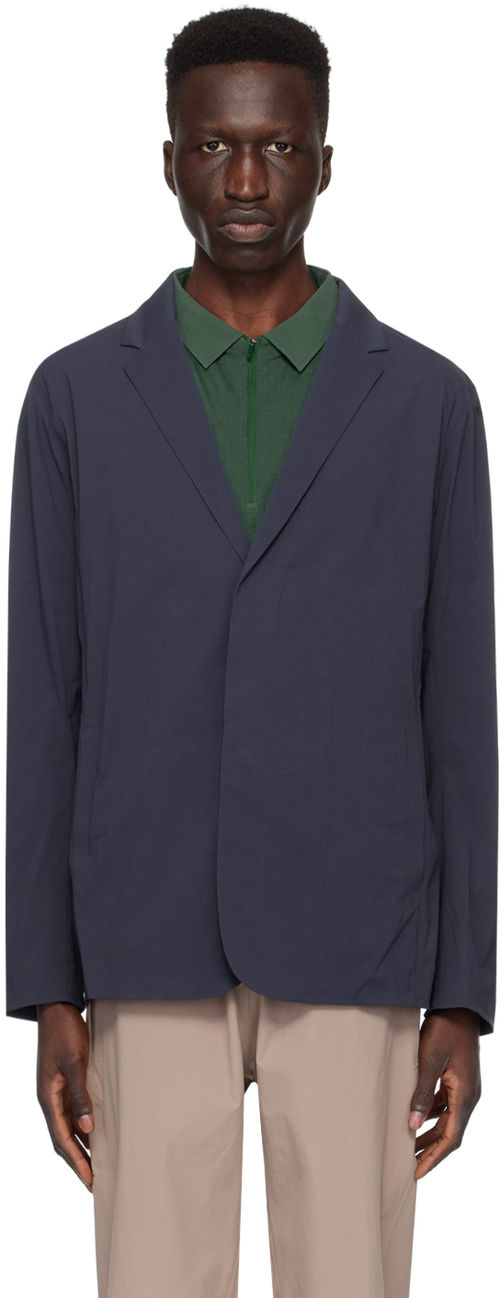 Veilance Navy LT Blazer