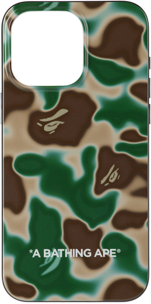 BAPE Khaki Liquid Camo iPhone...