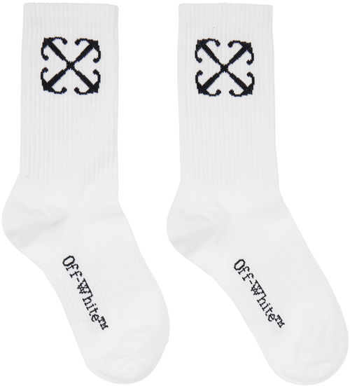 Off-White White Arrow Socks