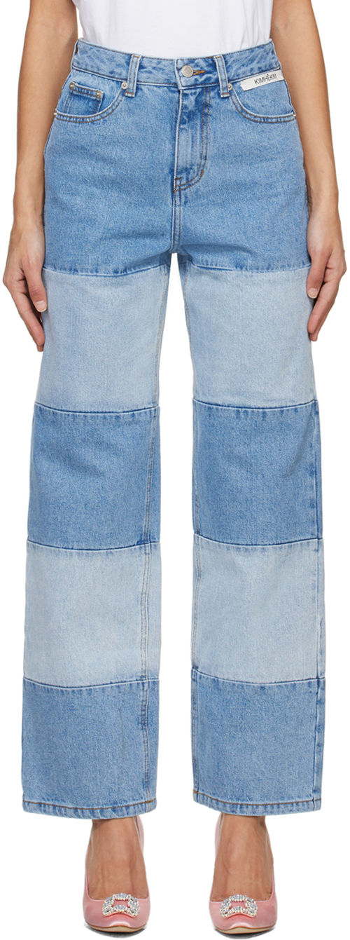 KIMHĒKIM Blue Bicolor Jeans