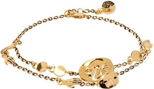 LEMAIRE Gold Estampe Bracelet