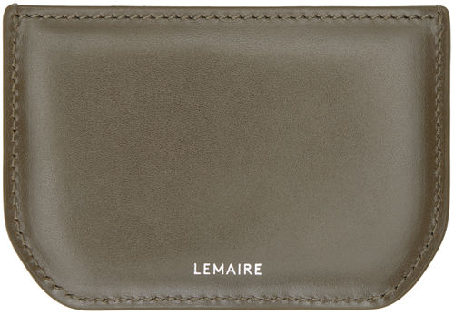 LEMAIRE Khaki Calepin Card...