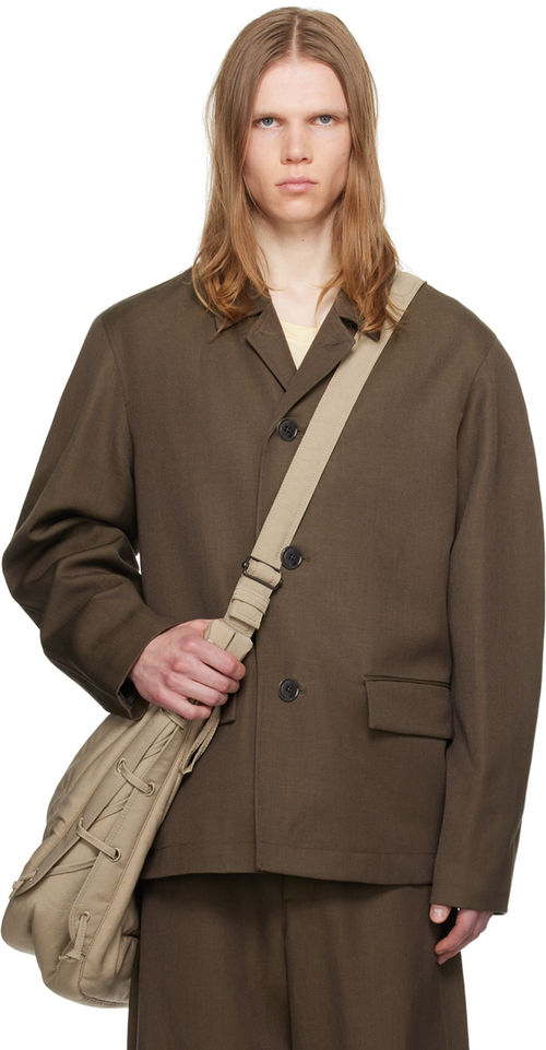 LEMAIRE Khaki Half Blazer