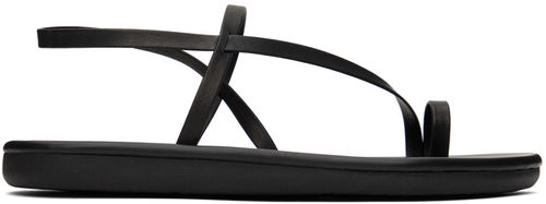 Ancient Greek Sandals Black...