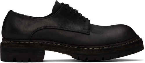 Guidi Black GR02V Derbys