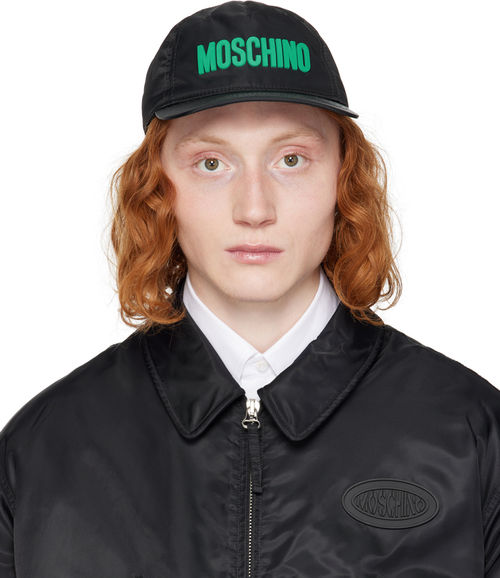 Moschino Black Logo Cap