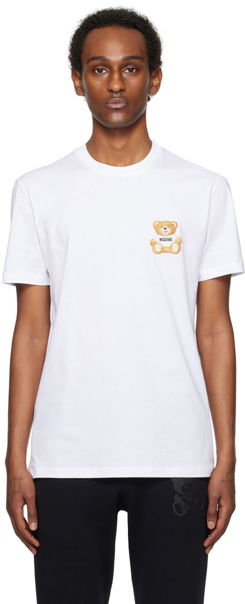 Moschino White Teddy Patch...
