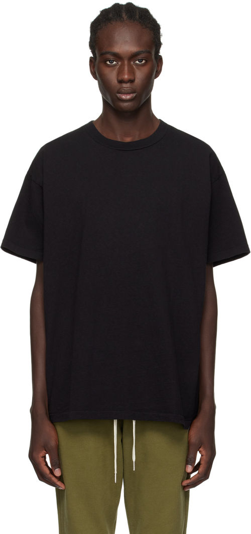 John Elliott Black University T-Shirt