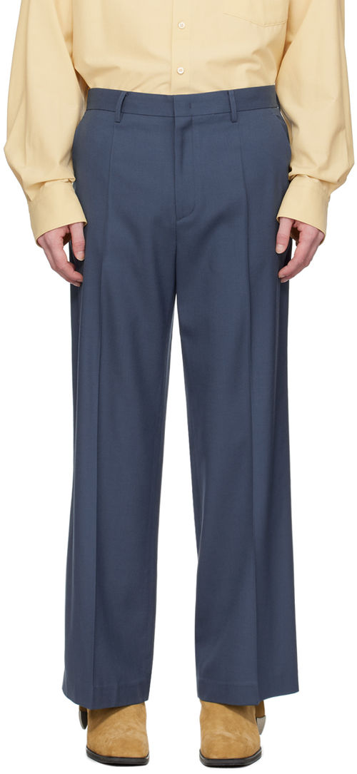 Recto Blue Padova Trousers