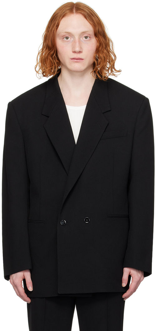 Recto Black Groove Blazer