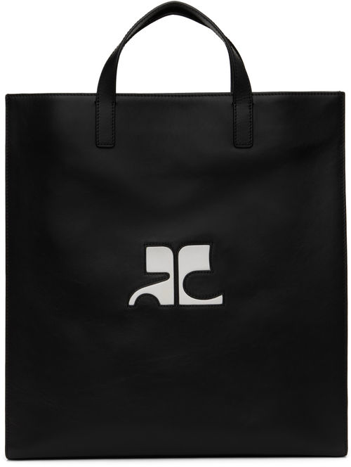 Courrèges Black Heritage Tote