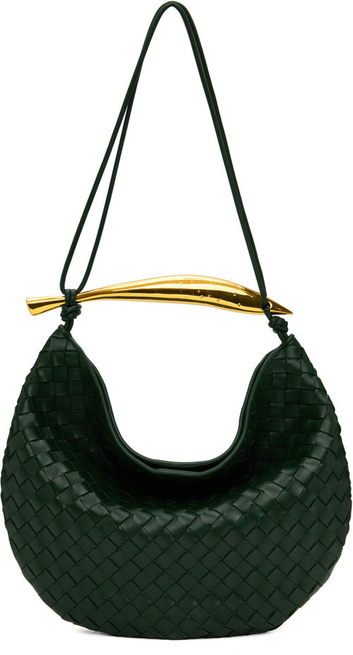 Bottega Veneta Green Medium...