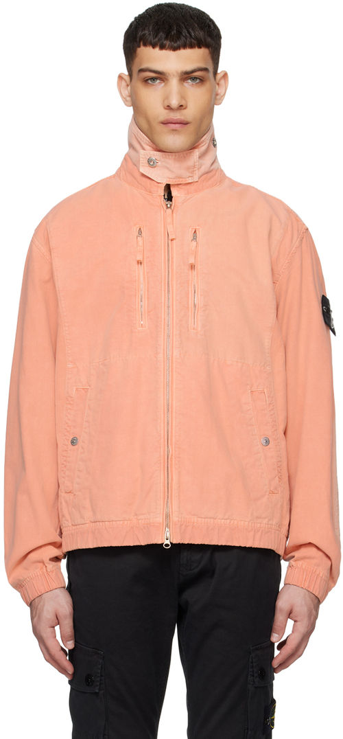 Stone Island Pink Patch Jacket