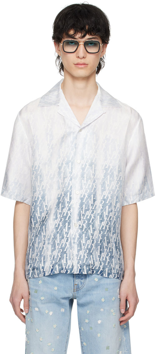 AMIRI Blue Gradient Amiri...