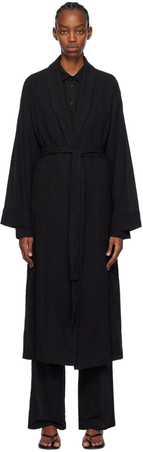 ÉTERNE Black Lennon Robe