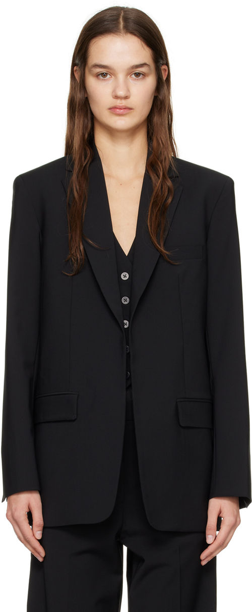 Matteau Black Tailored Blazer