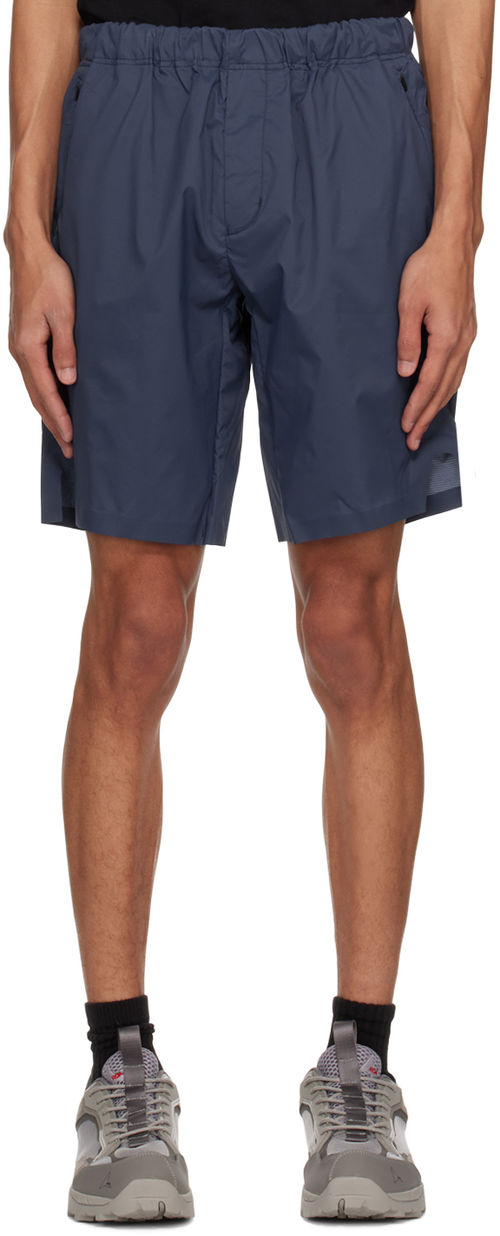 Goldwin 0 Navy Wind Shorts