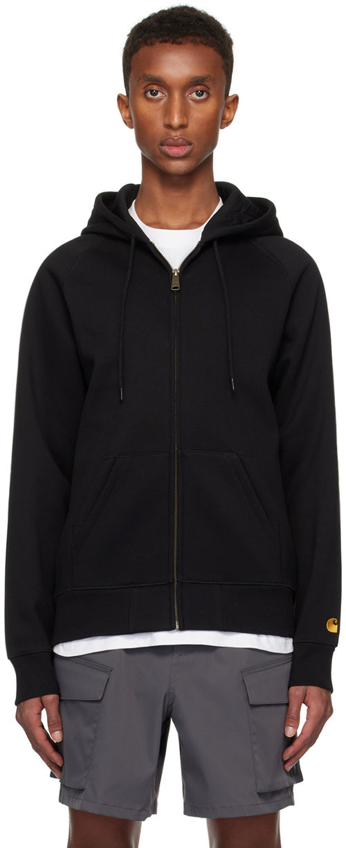 Carhartt Work In Progress Black Chase Hoodie