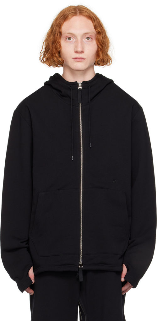 Helmut Lang Black Zip-Up...
