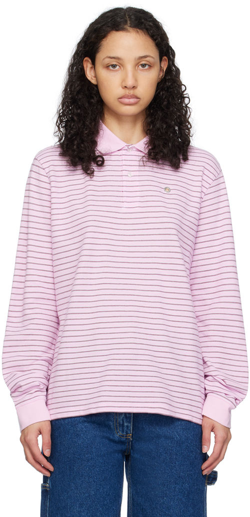 Saks Potts Pink Serena Polo