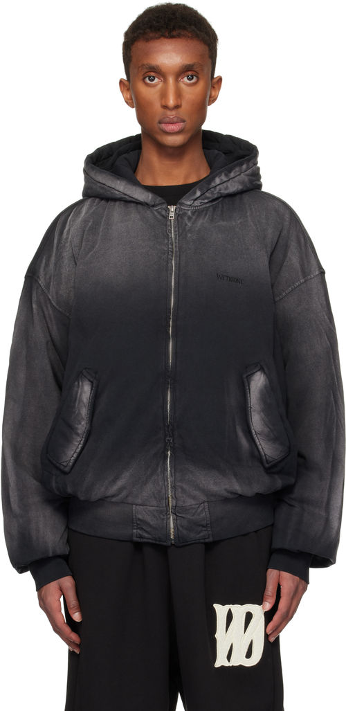 We11done Black Bomber Zip-up...