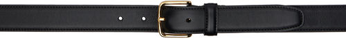 The Row Black Classic Belt