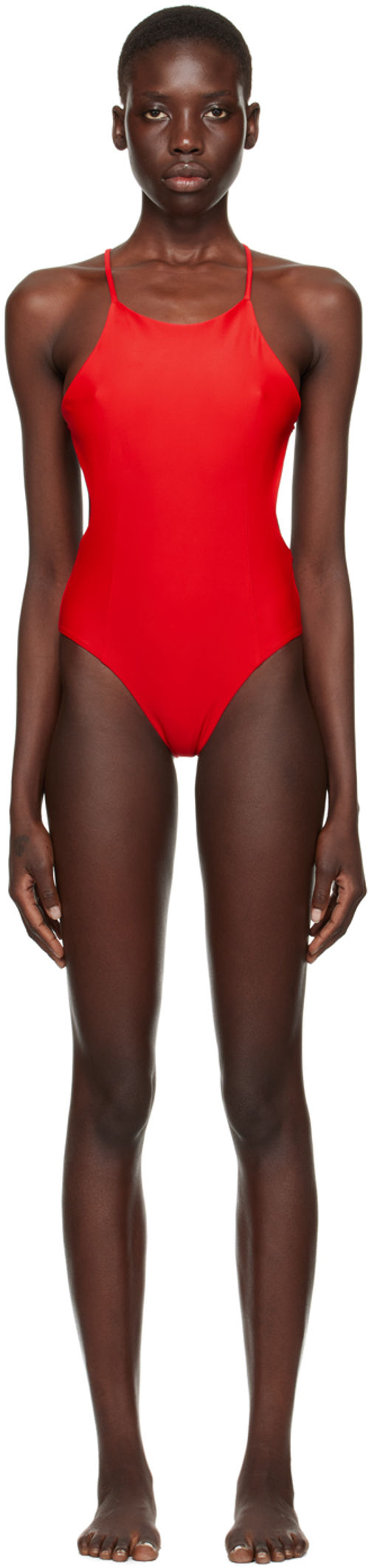 CDLP Red Racer Swimsuit