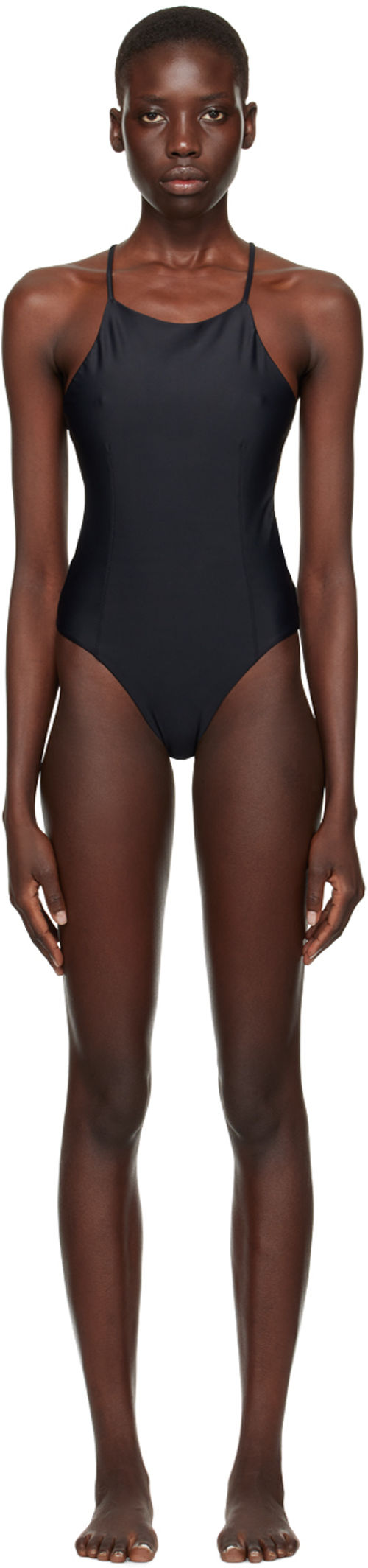 CDLP Black Racer Swimsuit