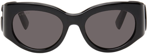 Gucci Black Cat-Eye Sunglasses